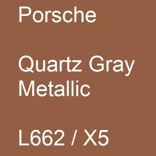 Porsche, Quartz Gray Metallic, L662 / X5.